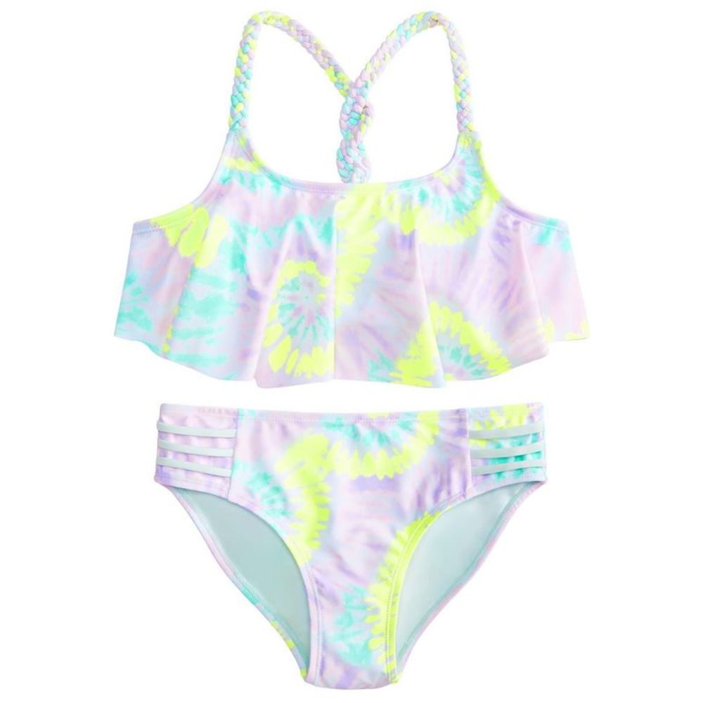 Girls Big  2-Pc. Sweet Spirals Tie Dye-Print, MultiColor, Size 12
